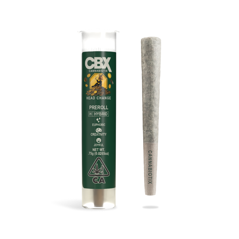 Cannabiotix Head Change (H) Preroll .75g