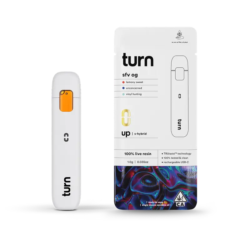 Turn - SFV OG Turn Up Live Resin Disposable 1g