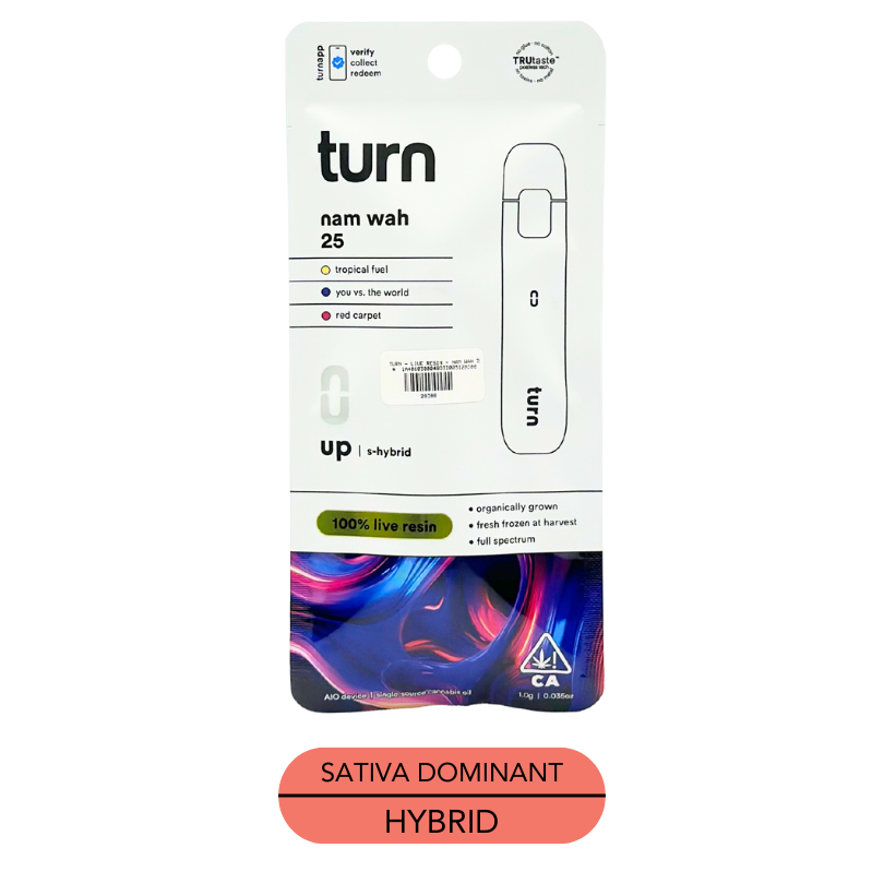 Turn - Live Resin - Nam Wah 25 - RTU - 1.0g