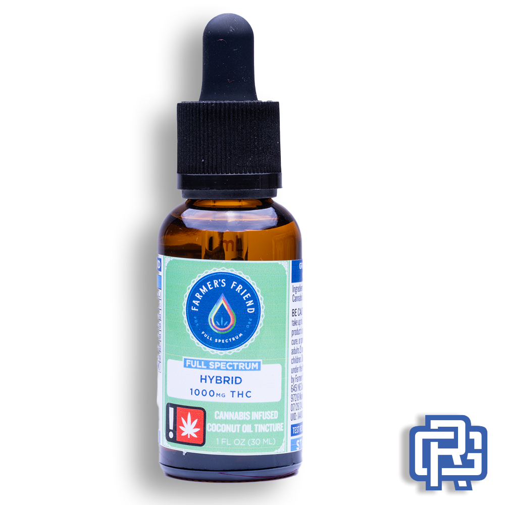 Unflavored Hybrid Tincture | 30mL 1000mg (THC)