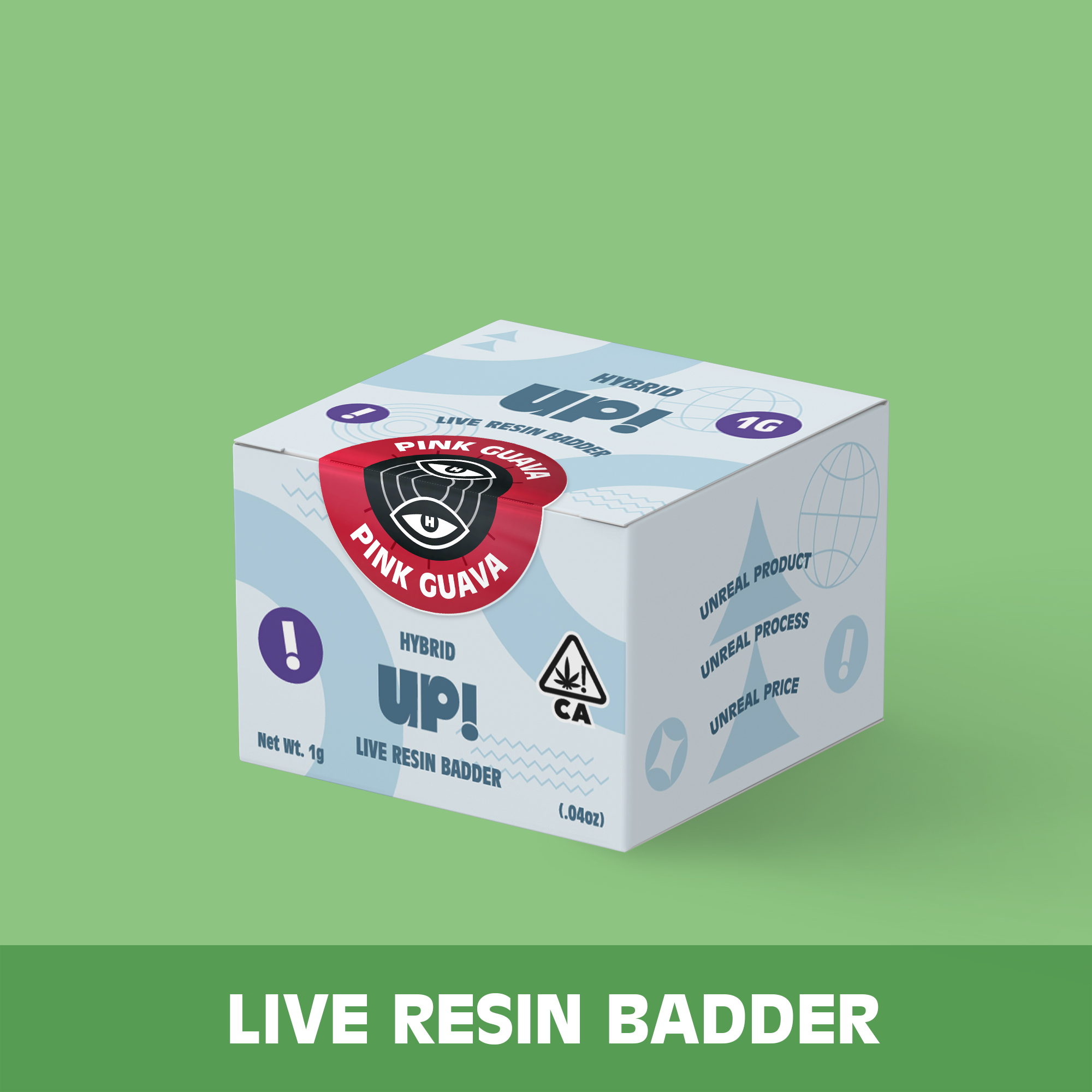 UP!: Pink Guava 1g Badder (H)