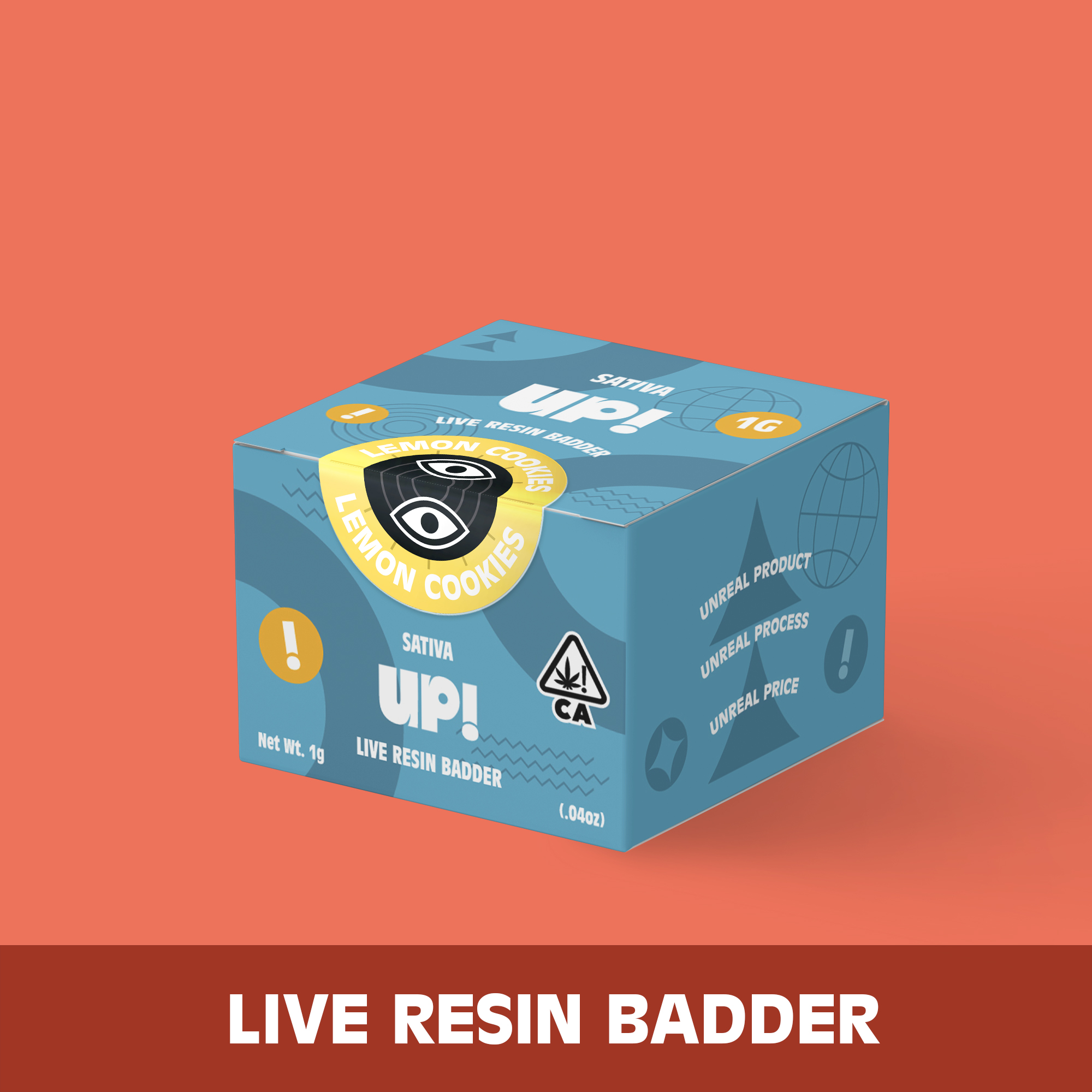 UP!: Lemon Cookies 1g Badder (S)