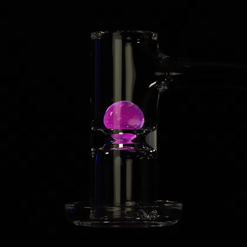 Bear Quartz - UV Pink Marble 12mm - Accessories