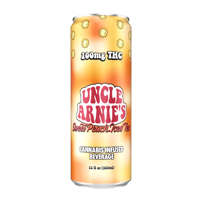 Uncle Arnie's - Sweet Peach Iced Tea 12oz 100mg