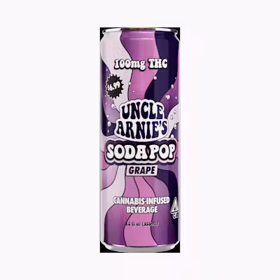 Uncle Arnie's Soda 100mg Grape