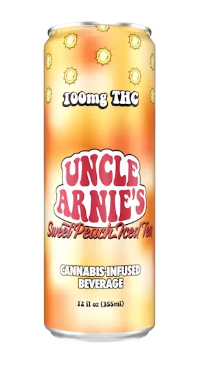 Uncle Arnies 100mg Sweet Peach 12oz