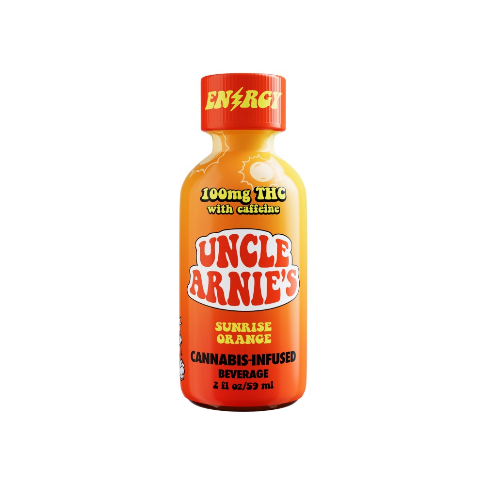 Uncle Arnie's: Shot - Sunrise Orange With Caffeine - Uncle Arnie S