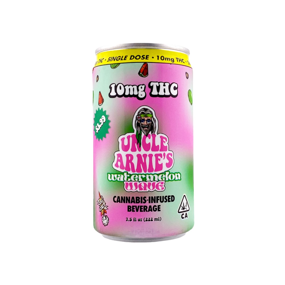 CAN - WATERMELON WAVE 10MG - UNCLE ARNIE'S