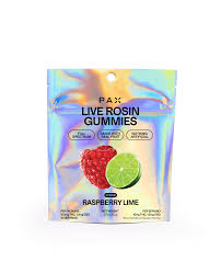 PAX | Raspberry Lime | 10pk Live Rosin Gummies