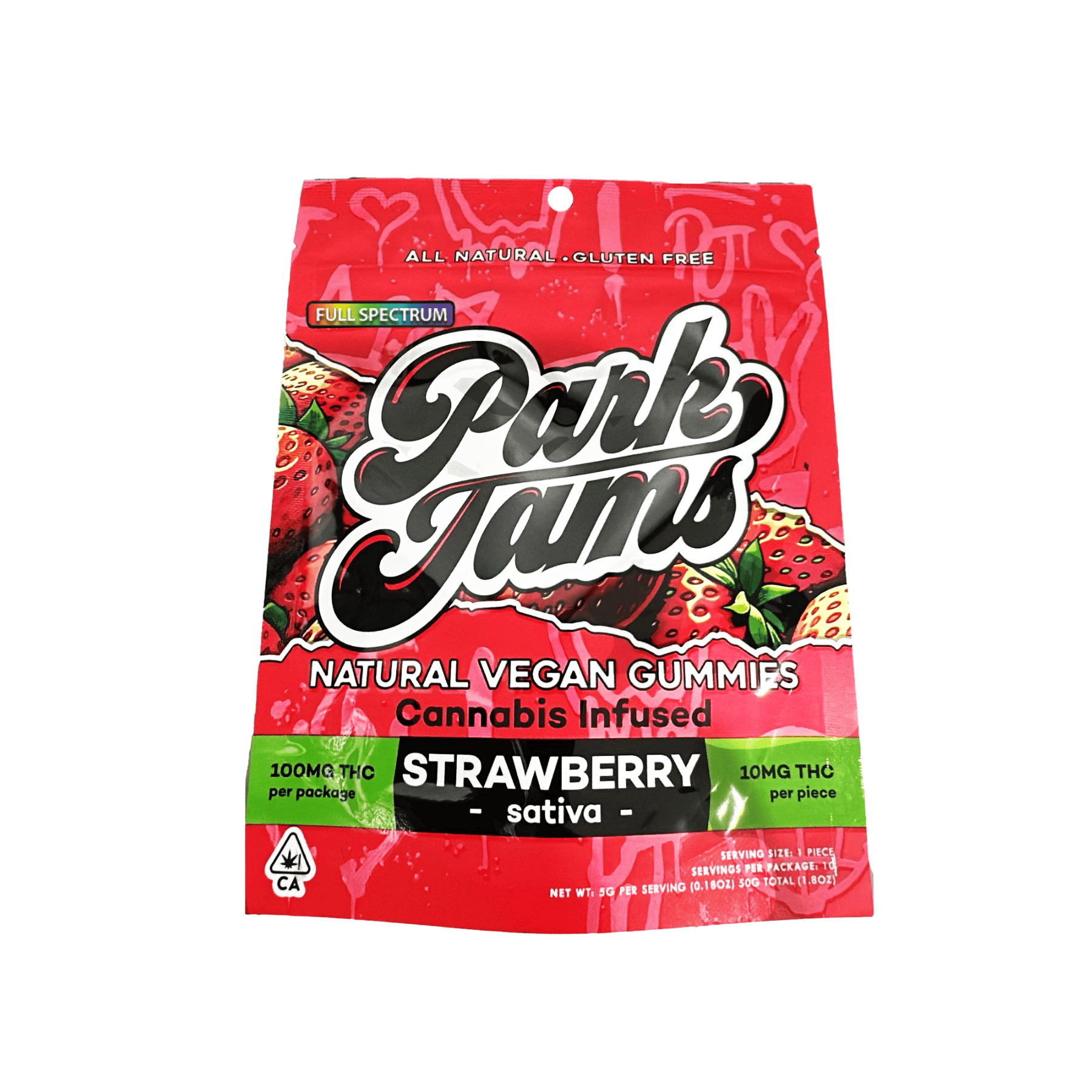 Strawberry Sativa Full Spectrum Gummies