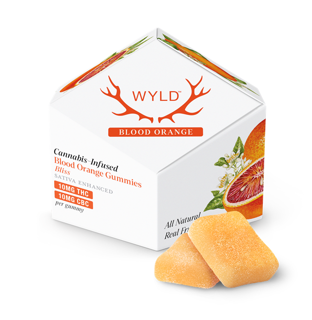 Wyld Gummies Blood Orange CBC 1:1