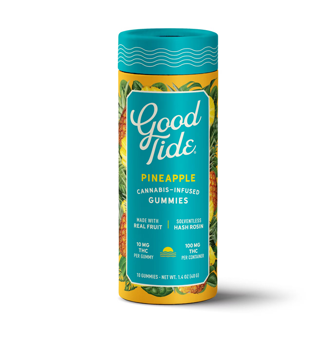 Good Tide Rosin Gummies Pineapple