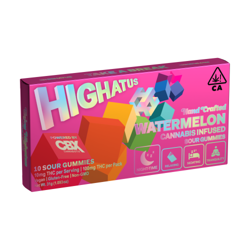 Watermelon Sour Gummies | 100mg
