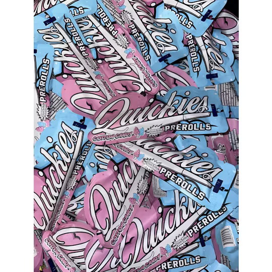 Quickies - Preroll - Infused - Cotton Candy - 1G
