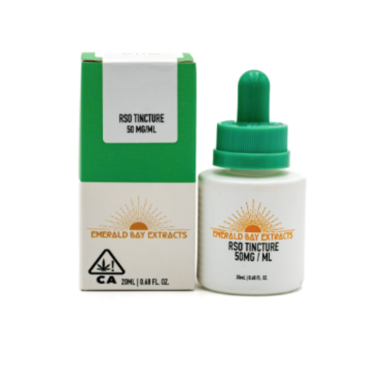 Emerald Bay Extracts RSO Tincture 1000mg CBD - Gush Mintz (H) 1:1 CBD:THC