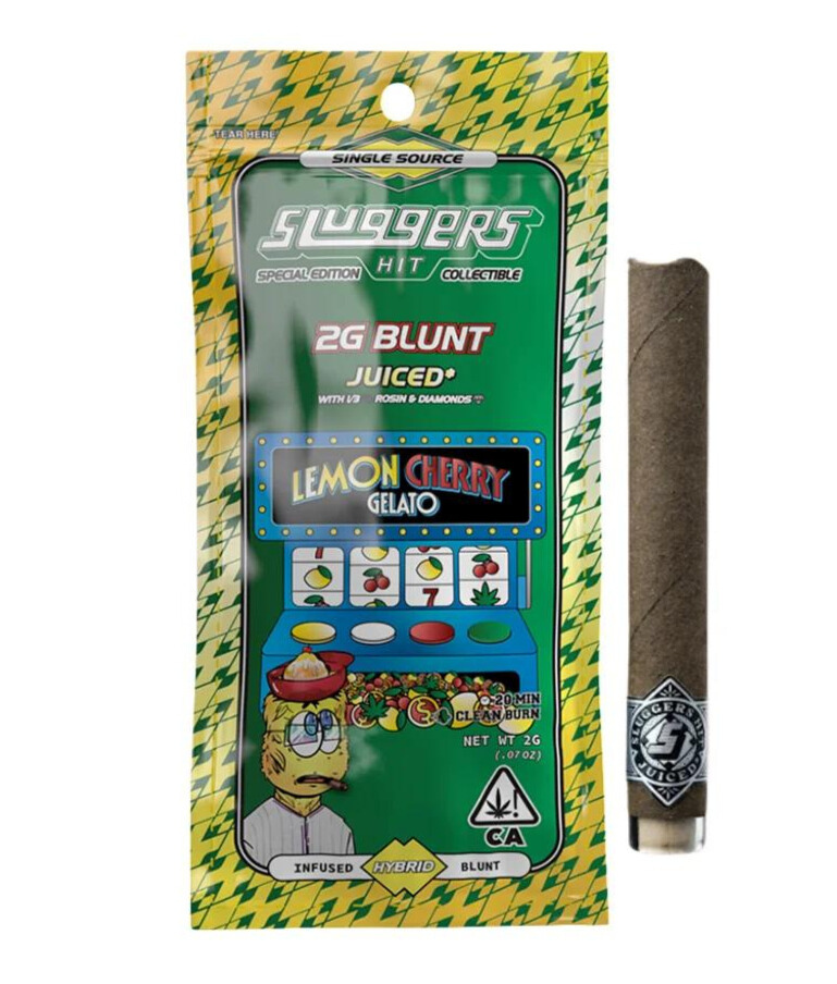 Sluggers - Blunt - Infused - Lemon Cherry Gelato - 2G