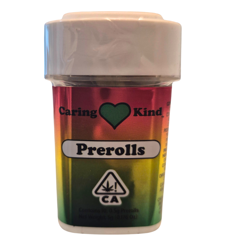Caring Kind "Stony Walkers" Preroll 10pk 5g - Stony Cookies (I)