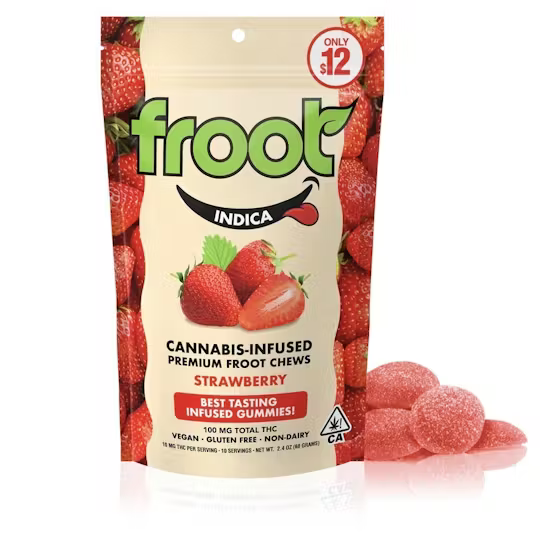 Froot - Edibles - Gummy - Strawberry - 100MG