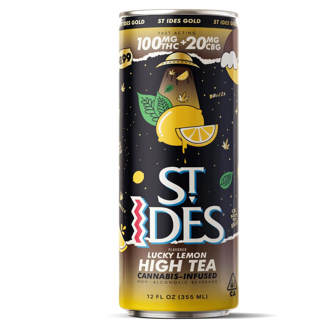 St Ides - Edible: Lucky Lemon (THC:CBG Drink) - 100mg