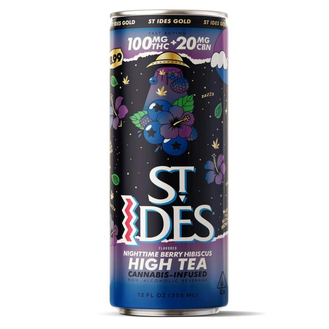 St Ides - Edible: Nighttime Berry Habiscus (THC:CBN Drink) - 100mg