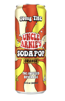 Uncle Arnie's | Orange Soda | 10mg THC Beverage