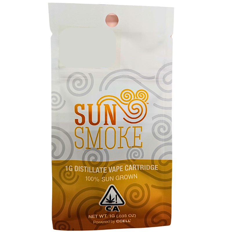 SunSmoke Distillate Cart 1g - Midnight Mango (H)