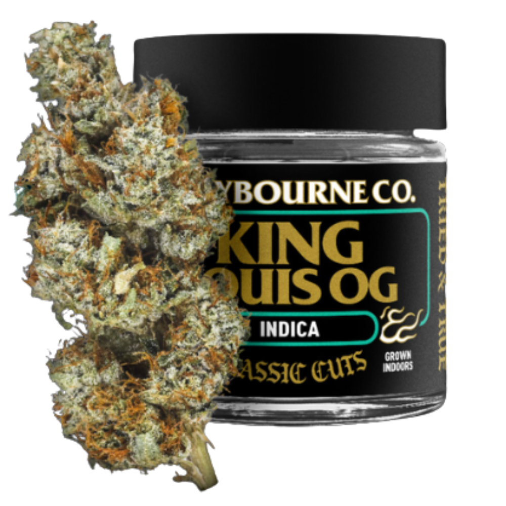 Claybourne Indoor Flower 3.5g Eighth - King Louis OG (I)