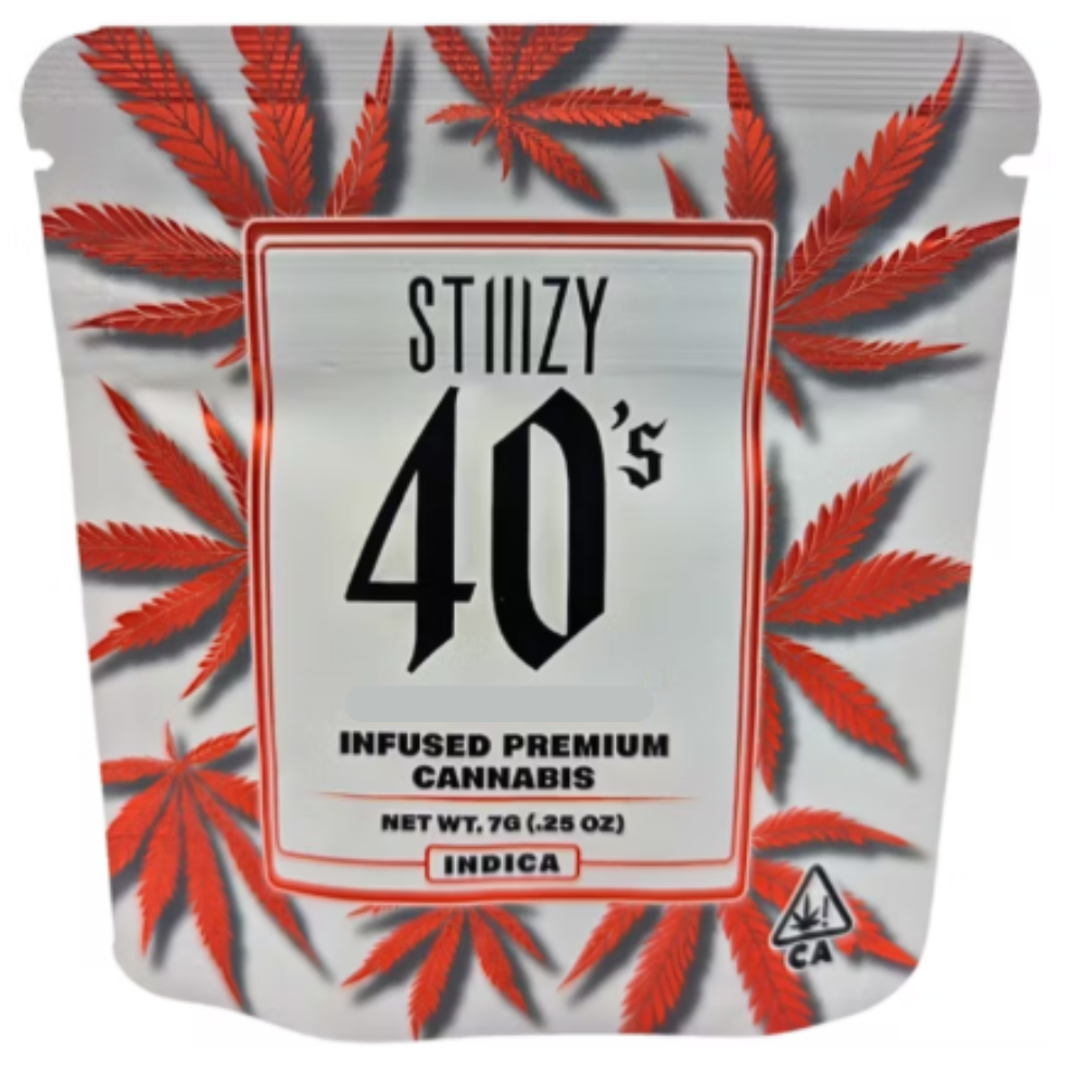 40's Infused Flower 7g - Strawberry Mango (H)