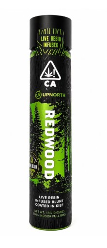 Up North Redwood 1.5g Humboldt OG Diamond Infused Blunt