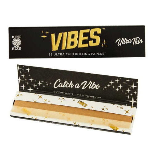 Vibes King Size Slim Ultra Thin Papers