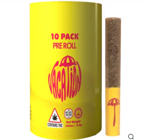 Vacation Cherry Gushers 0.35g 10pk Prerolls