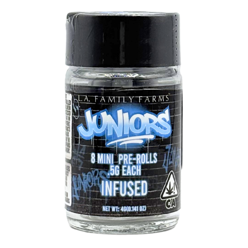LA Family Farms - Juniors - Verzace X Gin N' Juice - Infused Preroll Pack - 8pk - 4.0g