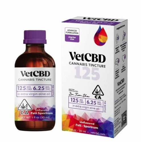 VetCBD Full Spectrum Pet Tincture 1oz | 125mg