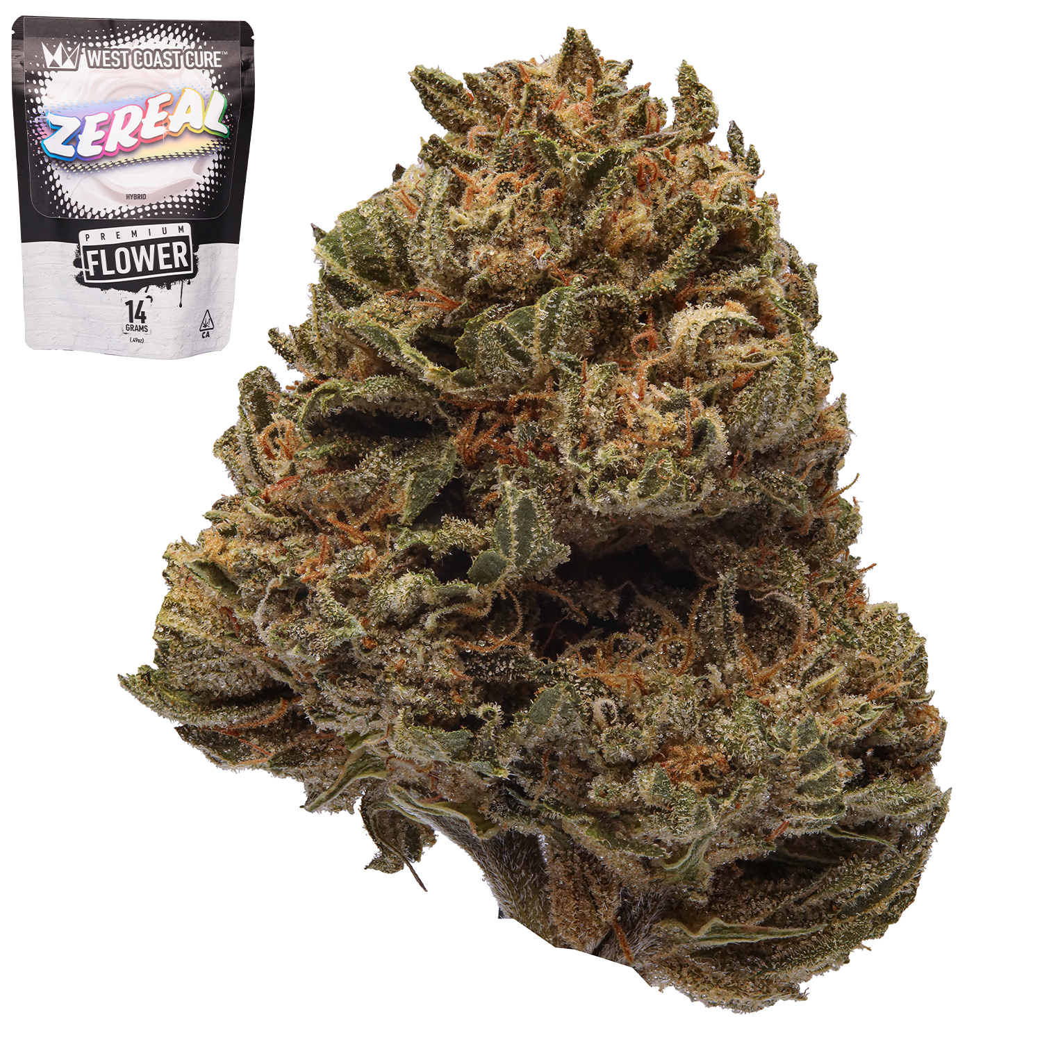 West Coast Cure Zereal Half Ounce Flower Strain (hybrid), 14g