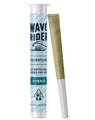 Wave Rider Hash Infused Preroll 1g Orange Gelato