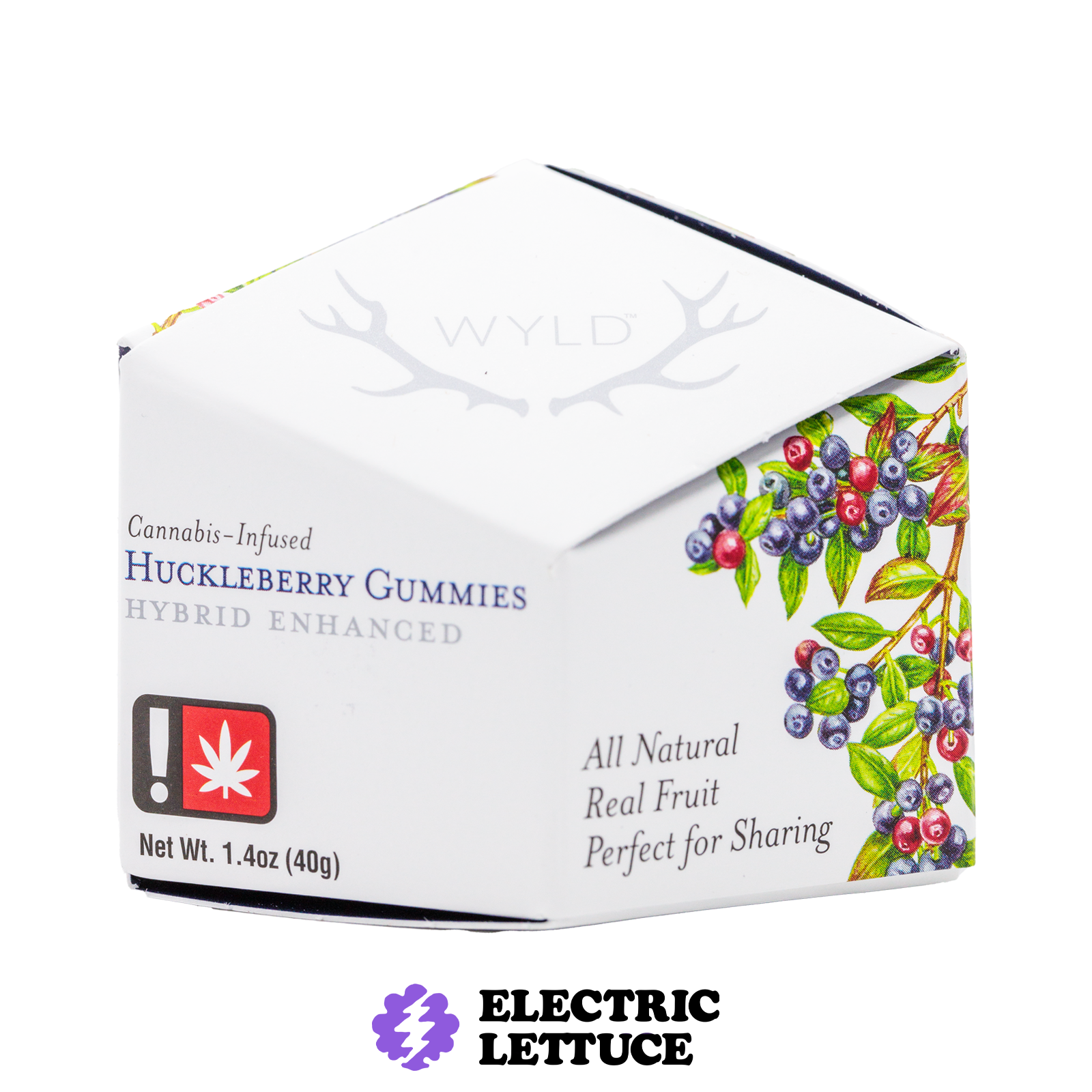 Wyld Hybrid Huckleberry Gummy 100mg