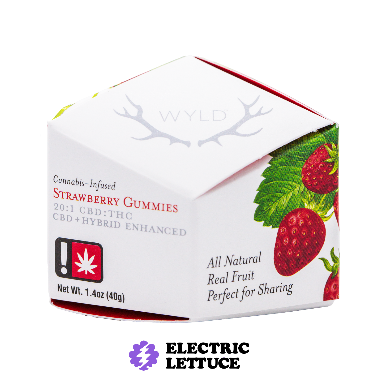 Wyld 20:1 CBD Strawberry Gummy 200mg