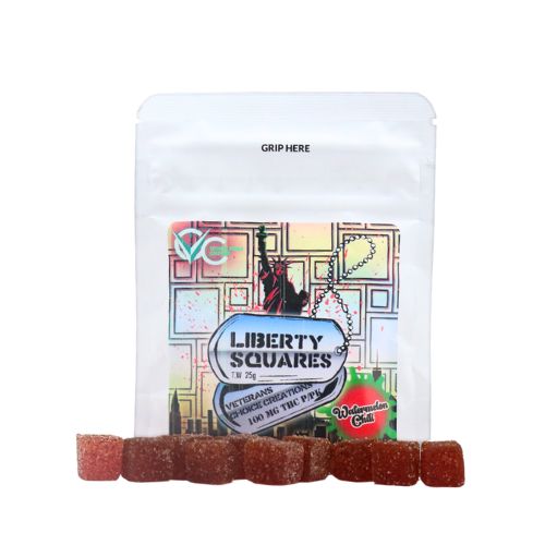 Liberty Squares | Watermelon Chili | 100mg