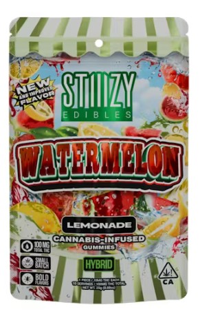 Stiiizy Watermelon Lemonade Gummies 100mg PD