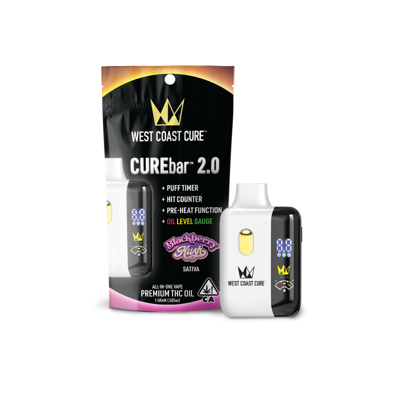 West Coast Cure - Blackberry Kush CUREbar 1g