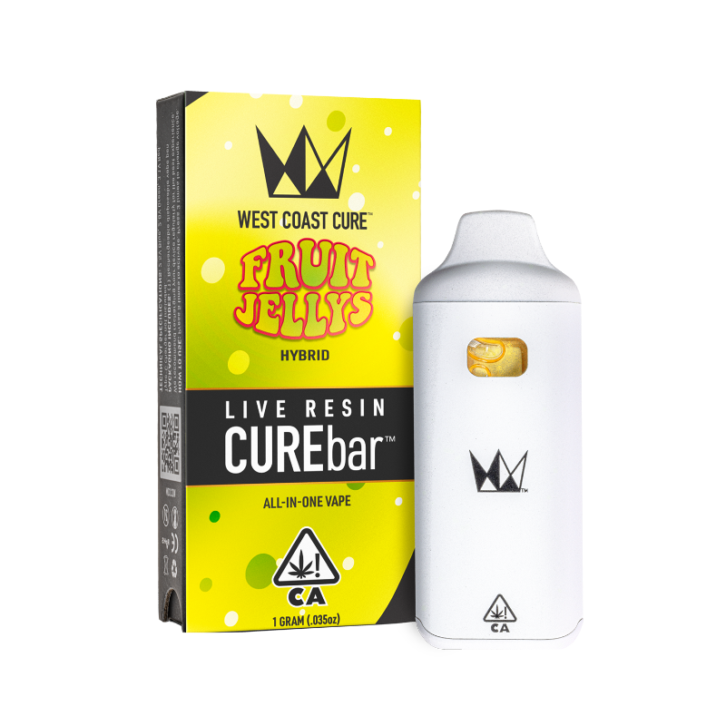 West Coast Cure - Fruit Jelly Live Resin CUREbar 1g