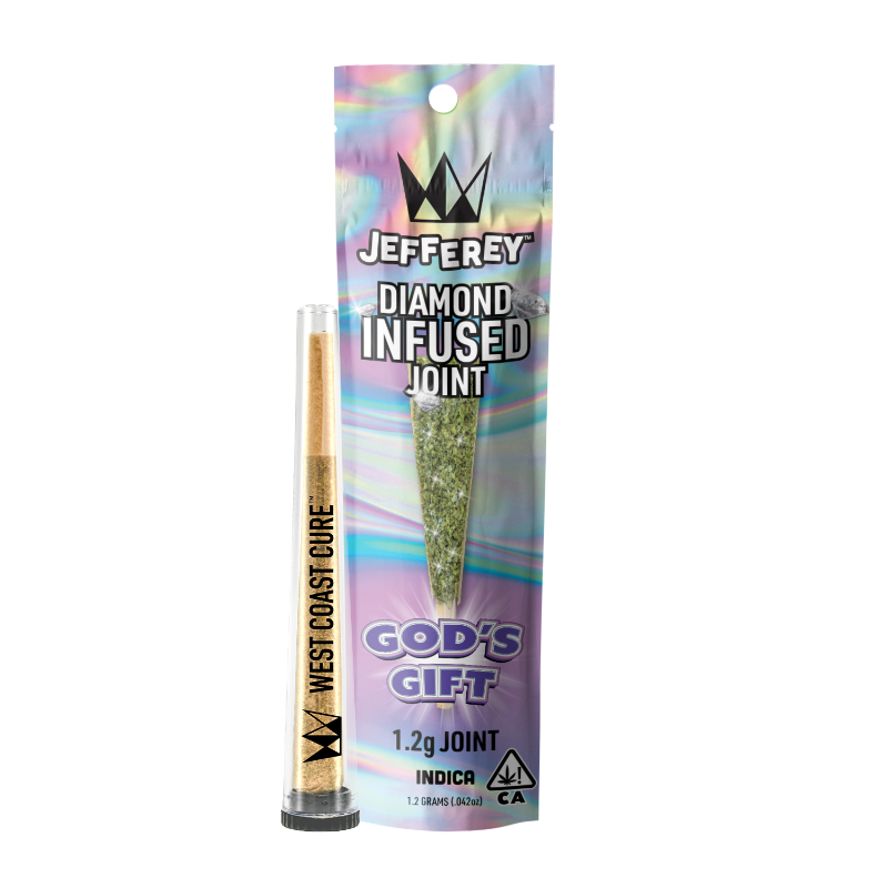 West Coast Cure - Gods Gift Jefferey Infused Preroll 1.2g