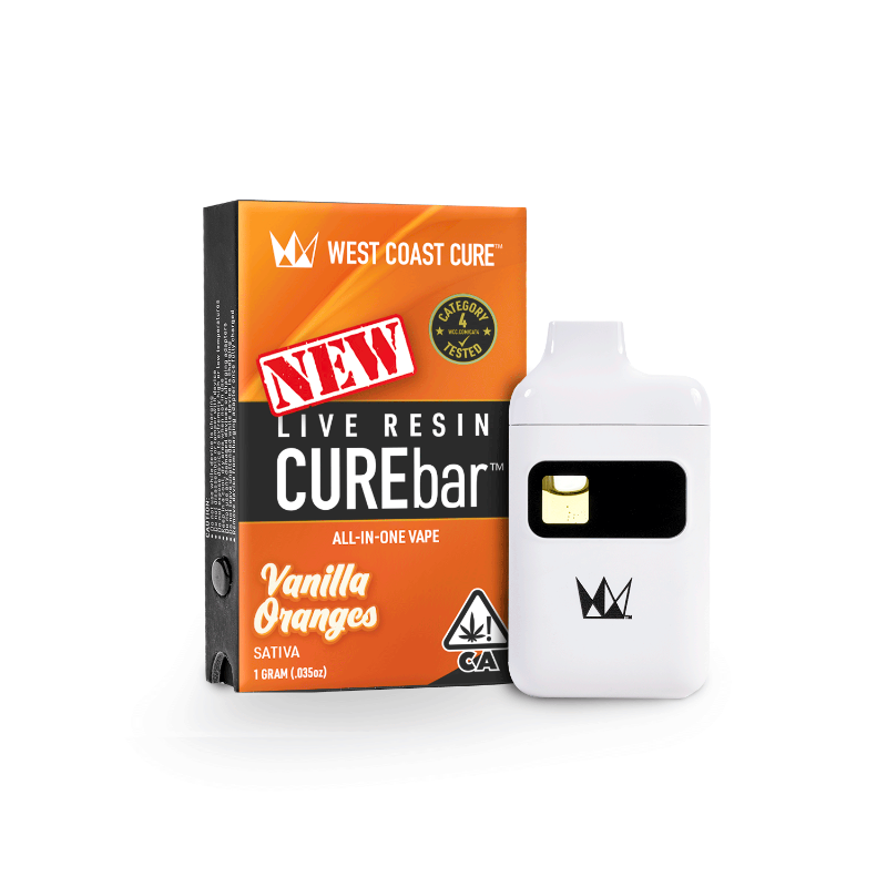 West Coast Cure - Vanilla Oranges Live Resin CUREbar 1g