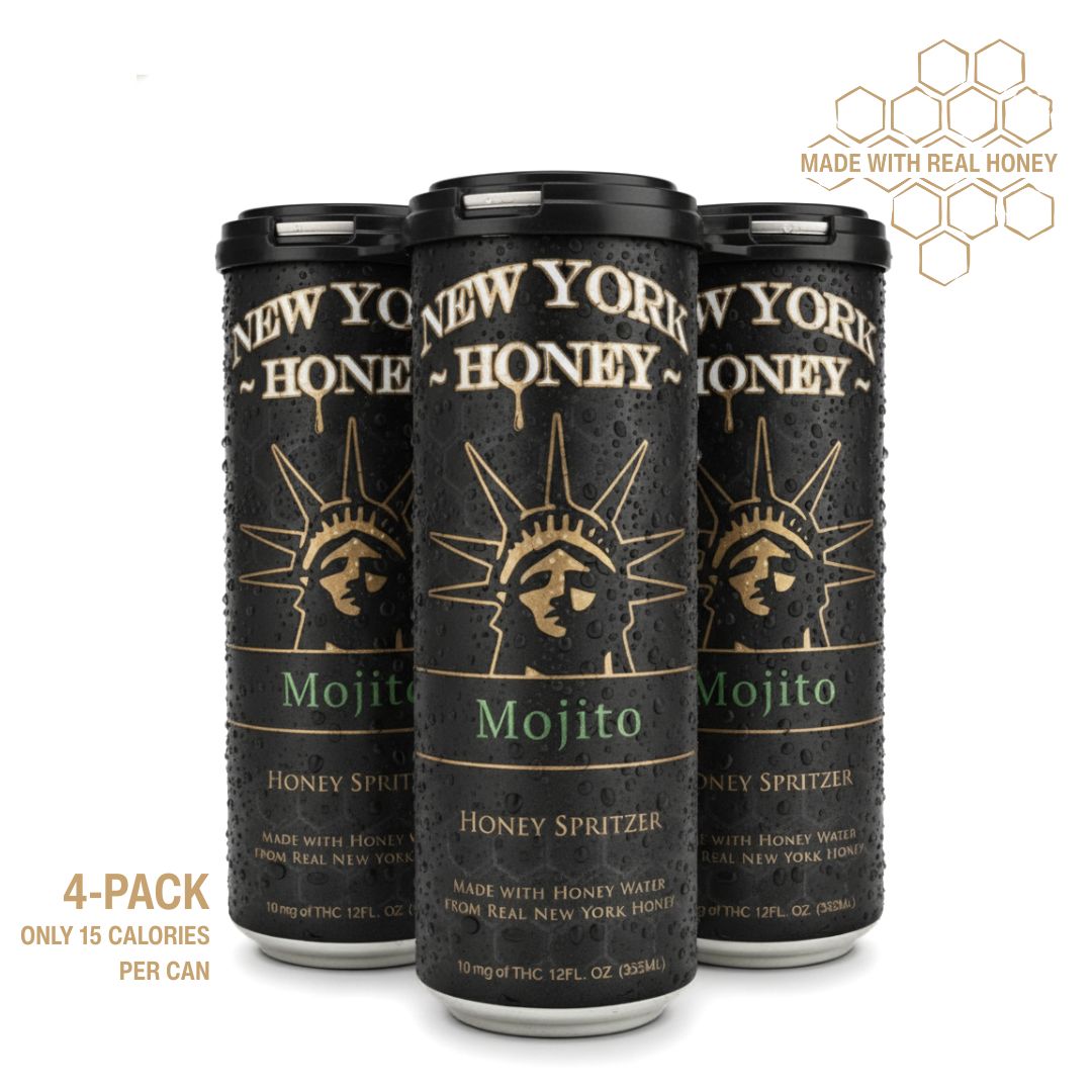New York Honey | Mojito Honey Spritzer | 4pk | 40mg