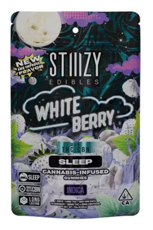 Stiiizy White Berry 2:1 CBN 100mg Gummies PD