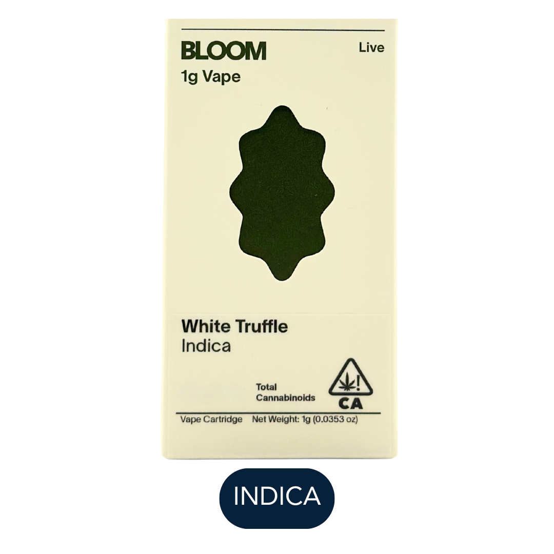 Bloom - Live Resin - White Truffle - Vape Cart - 1.0g
