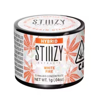 Stiiizy 1g White Fire Live Resin Diamonds PD