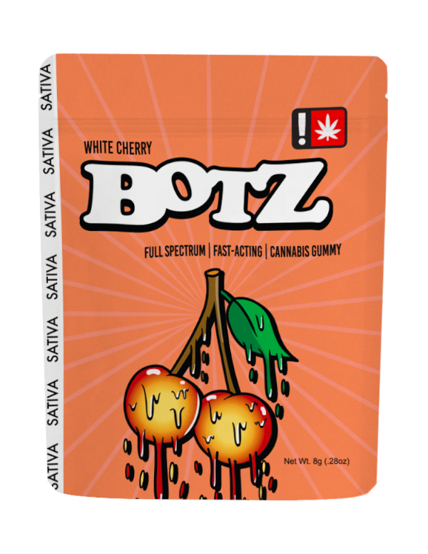 White Cherry "BOTZ" Gummy | 100mg (THC)