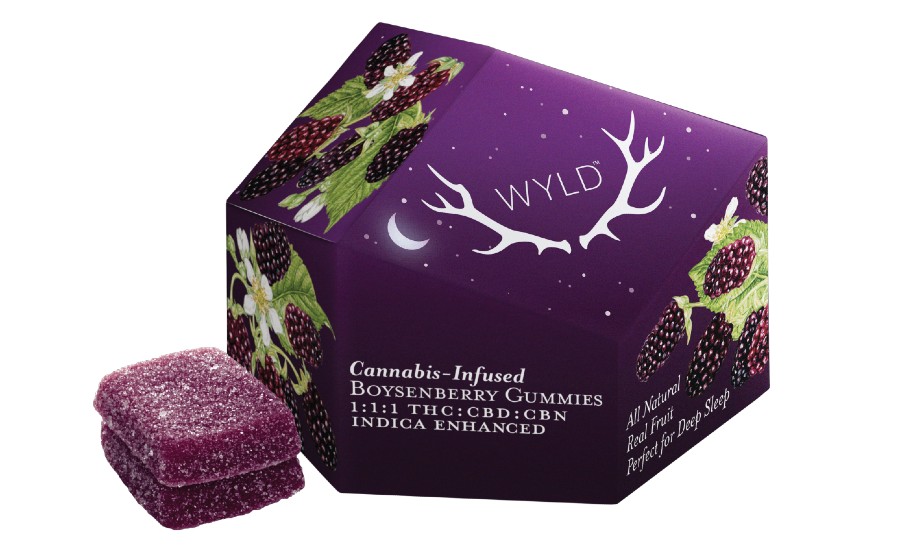 Wyld Boysenberry 1:1:1 Gummies