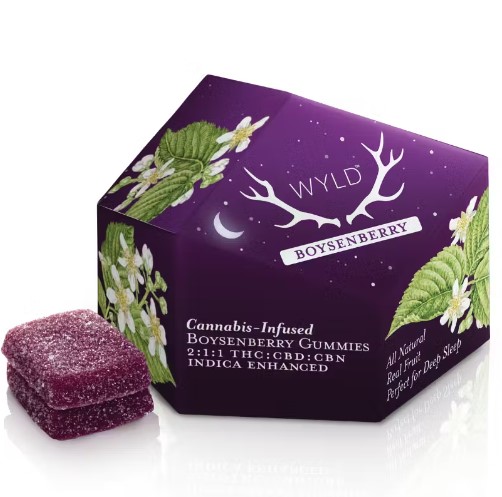 Edible: Boysenberry 1:1:1 (THC:CBD:CBN) - 100mg